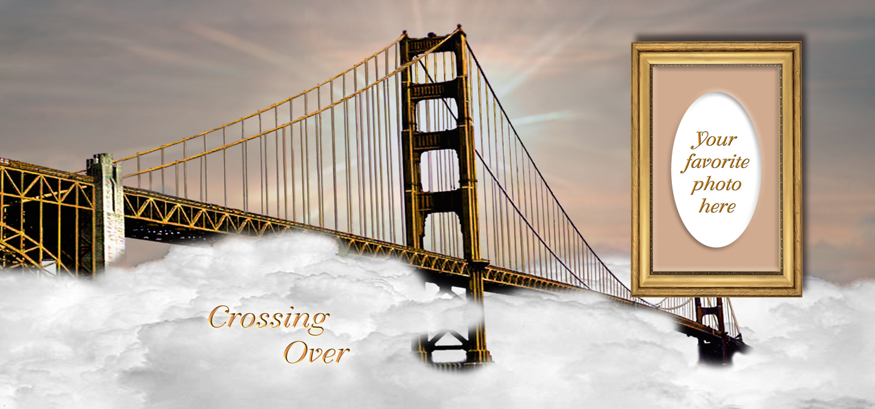 Crossing Over Clouds Bronze